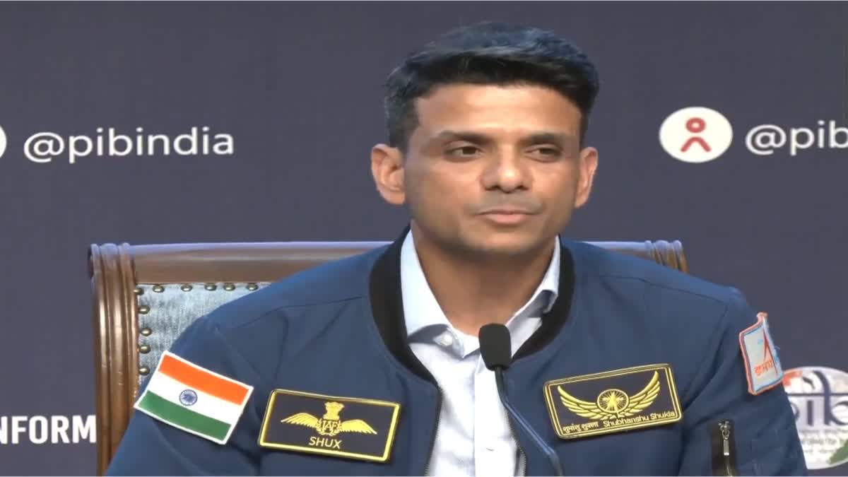 భారత వ్యోమగామి శుభాంశు శుక్లాకు అశోక చక్ర