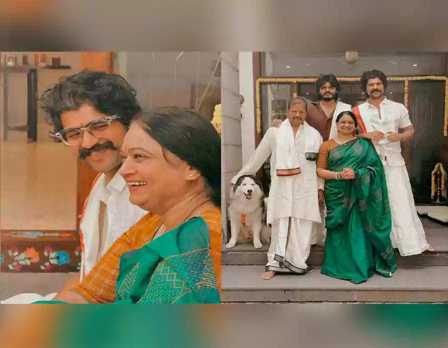 ఫ్యామిలీతో కలిసి సంక్రాంతిని జ‌రుపుకున్న విజ‌య్ దేవరకొండ..