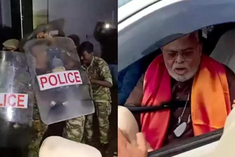 అంబటి రాంబాబు అరెస్ట్.. నల్లపాడు పోలీస్ స్టేషన్‌కు తరలింపు..