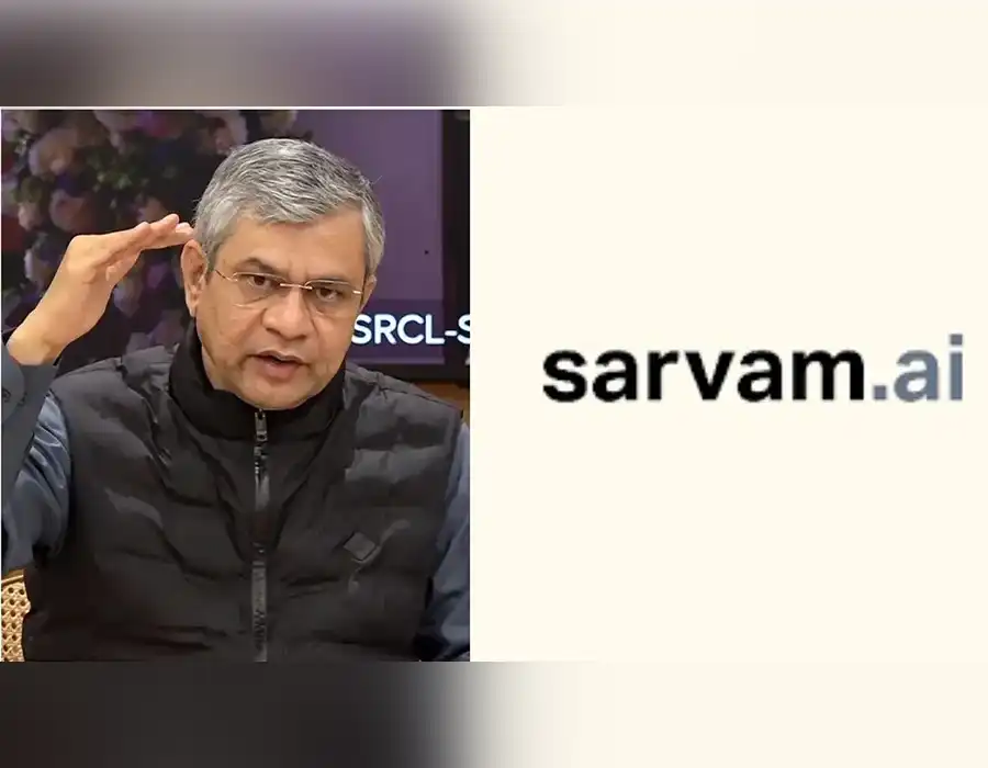 గ్లోబల్ దిగ్గజాలకు సవాల్ విసురుతున్న సర్వం ఏఐ.. కేంద్ర మంత్రి అశ్వినీ వైష్ణవ్ ప్రశంసల జల్లు
