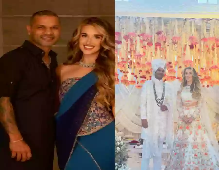 ప్రేయసి సోఫీని పెళ్లాడిన శిఖర్ ధావన్- గబ్బర్ సెకండ్ ఇన్నింగ్స్​ షురూ