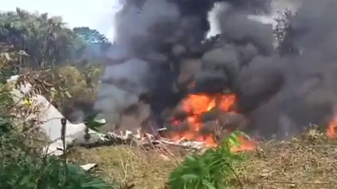 కొలంబియాలో కూలిన విమానం- 90 మందికి పైగా సైనికులు మృతి!