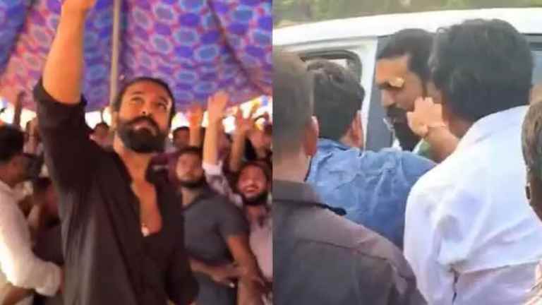 గాయంతోనే సెట్స్‌లో అడుగుపెట్టిన‌ రామ్ చరణ్.. ఫ్యాన్స్‌తో సెల్ఫీ వీడియో!