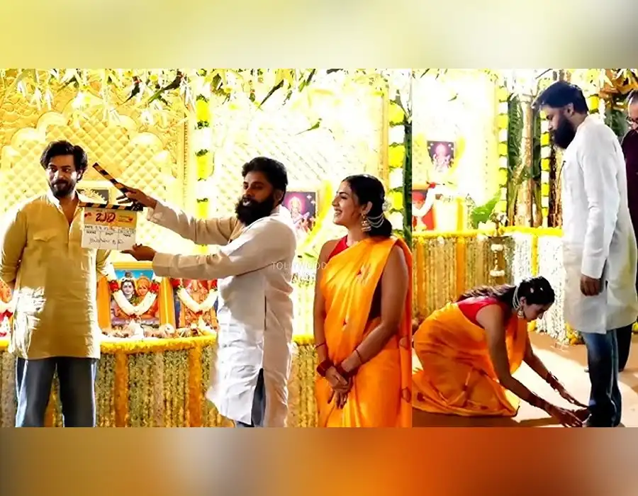 వరుణ్ తేజ్ కొత్త సినిమా షురూ: క్లాప్ కొట్టిన పవన్ కల్యాణ్