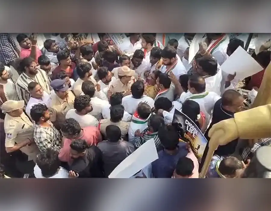 ఎల్బీనగర్ లో ఉద్రిక్తంగా మారిన ‘సే నో డ్రగ్స్ ఛాలెంజ్