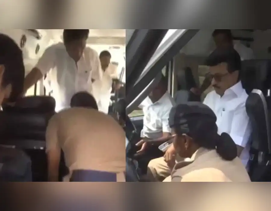 ముఖ్యమంత్రి కారులో ఫ్లయింగ్ స్క్వాడ్‌ తనిఖీలు!