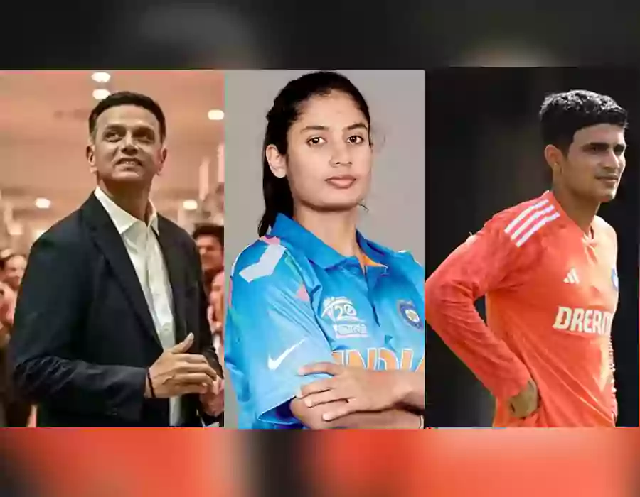 ద్రవిడ్‌కు లైఫ్‌టైమ్‌ అచీవ్‌మెంట్‌ అవార్డు,మిథాలీరాజ్‌,శుభ్‌మన్‌కు కూడా