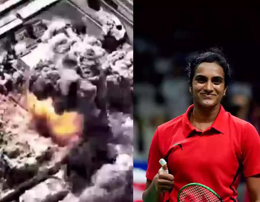 దుబాయ్ పేలుళ్ల నుంచి తృటిలో తప్పించుకుని బెంగళూరు చేరుకున్న పీవీ సింధు