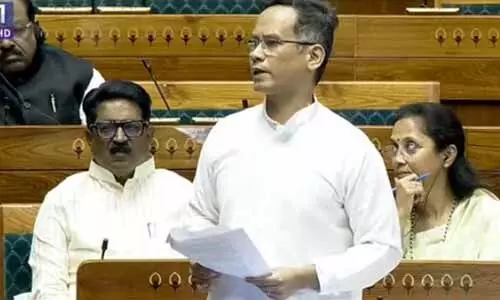 కేంద్రం.. డీలిమిటేషన్ ను రాజకీయ అస్త్రంగా వాడుతుంది : గౌరవ్ గొగోయ్