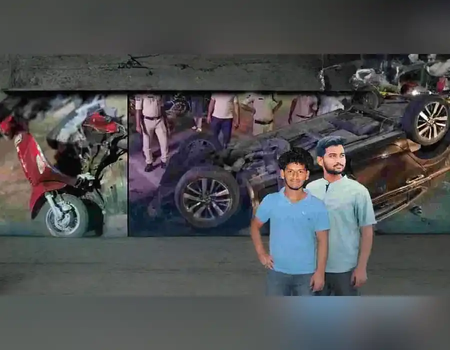 ఘోర రోడ్డు ప్రమాదం.. ఇద్దరు యువకుల మృతి