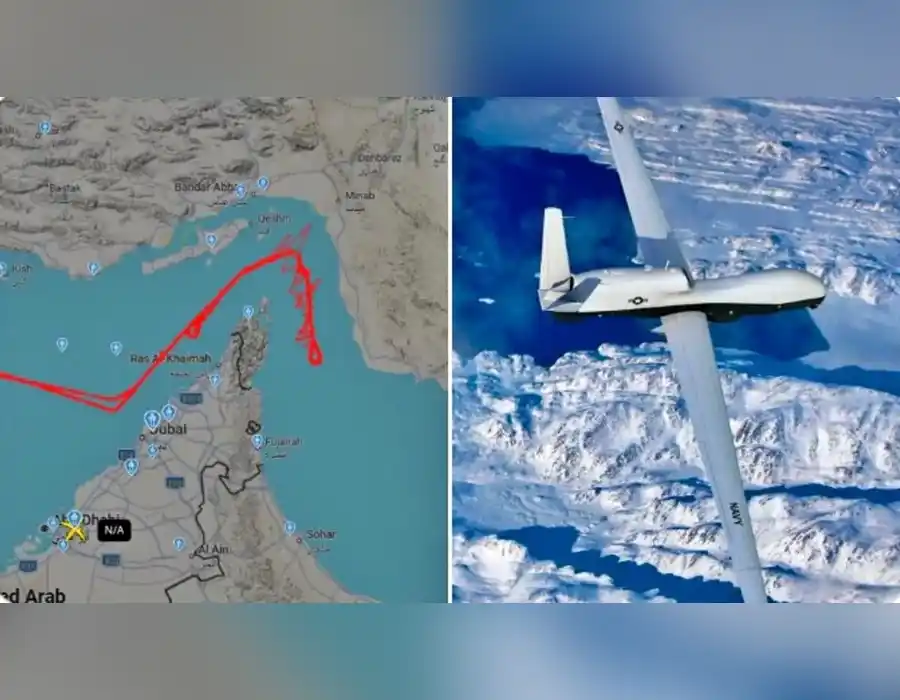 హార్మూజ్ జలసంధిలో కుప్పకూలిన అమెరికా డ్రోన్.. 2 వేల కోట్లు గంగార్పణం..