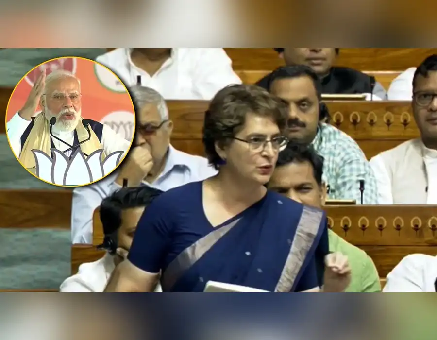 ప్రధాని మోదీకి ప్రియాంకా గాంధీ కౌంటర్