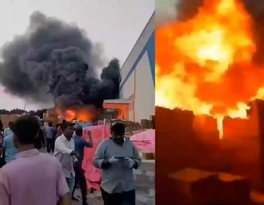 ఏపీలో భారీ అగ్ని ప్రమాదం