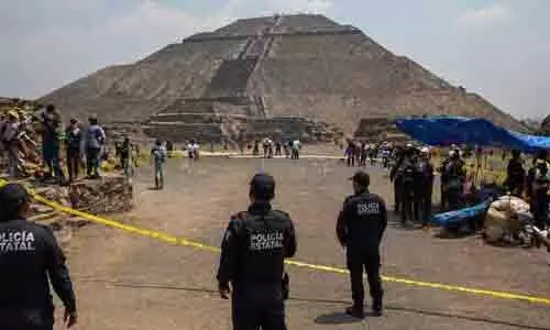 మెక్సికో పిరమిడ్ దగ్గర కాల్పులు.. ఒకరు మృతి