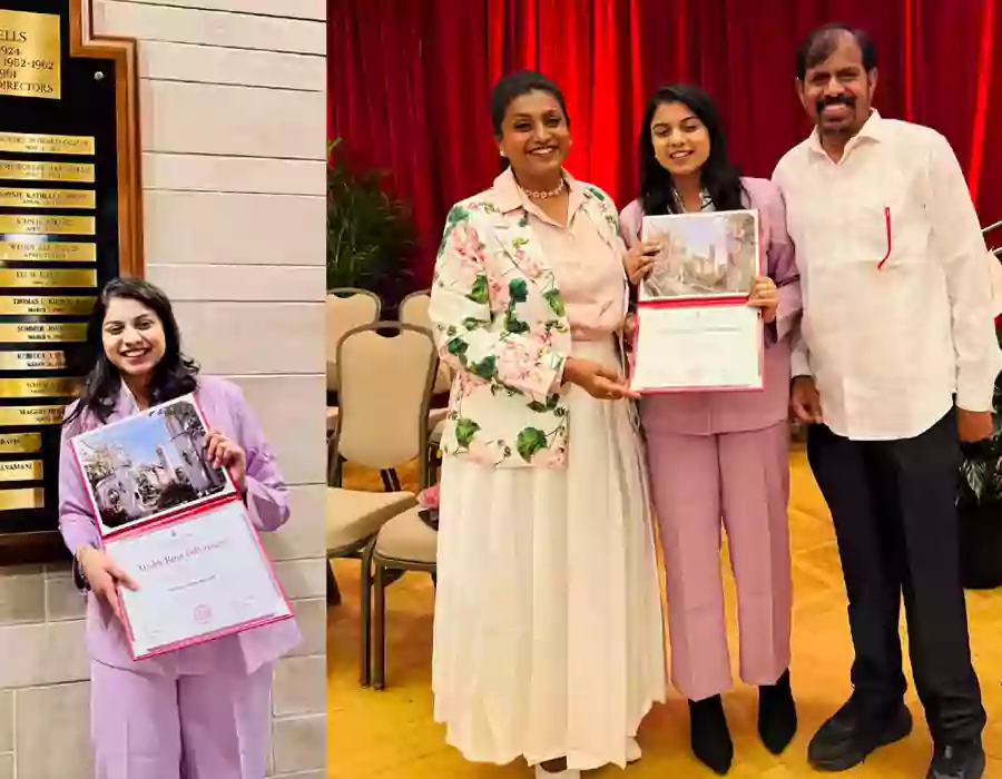 అమెరికాలో రోజా కూతురు.. అన్షుకు మరో ప్రతిష్ఠాత్మక అవార్డు..