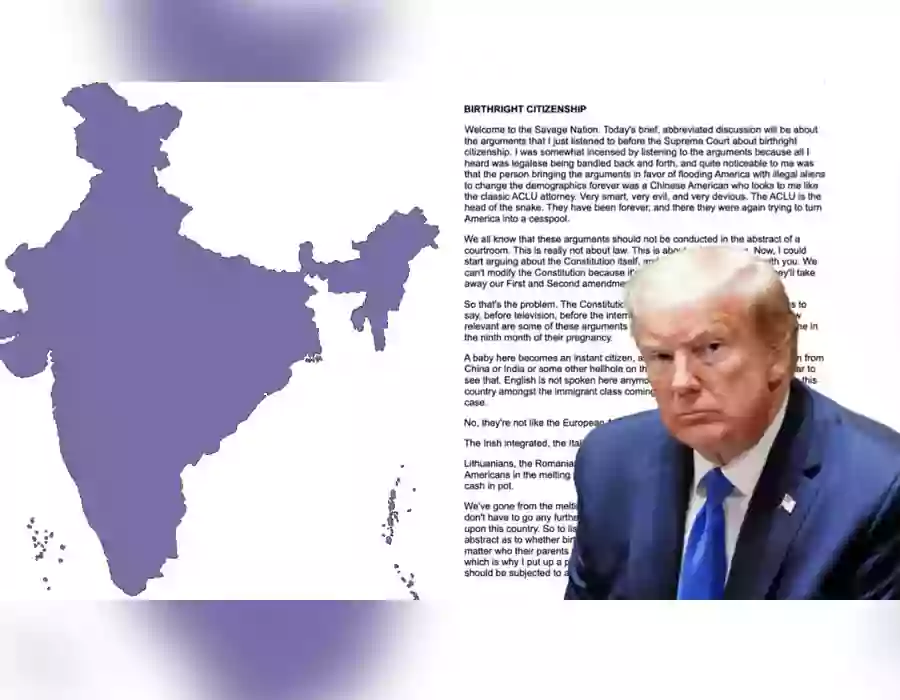 భారత్‌ ‘నరకం’. ఇండియన్స్ పై విషం కక్కిన ట్రంప్..