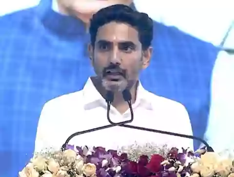 మోదీ, రాజ్‌నాథ్‌, చంద్రబాబు.. ముగ్గురూ 75 ఏళ్ల కుర్రాళ్లు: మంత్రి లోకేశ్‌