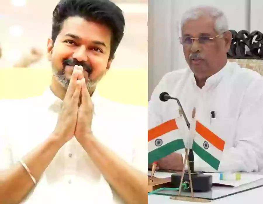 టీవీకే చీఫ్ విజయ్‌కు గవర్నర్ అపాయింట్‌మెంట్ ఖరారు