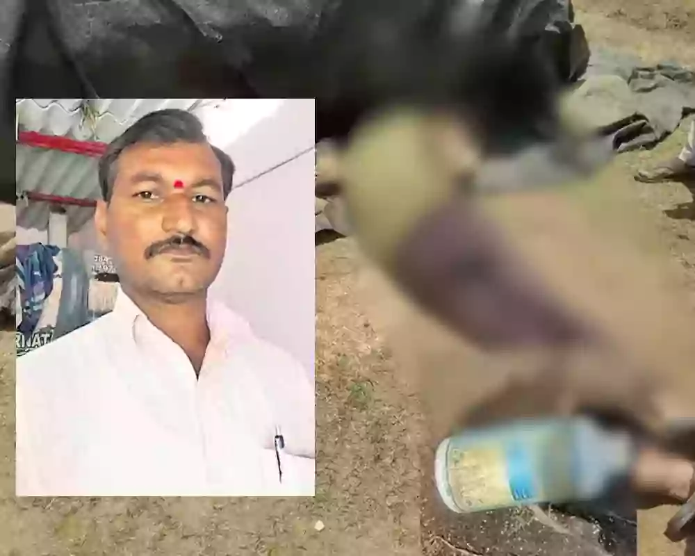 పంట అమ్ముడుపోలేదని కొనుగోలు కేంద్రంలోనే పురుగులమందు తాగి రైతు ఆత్మహత్య