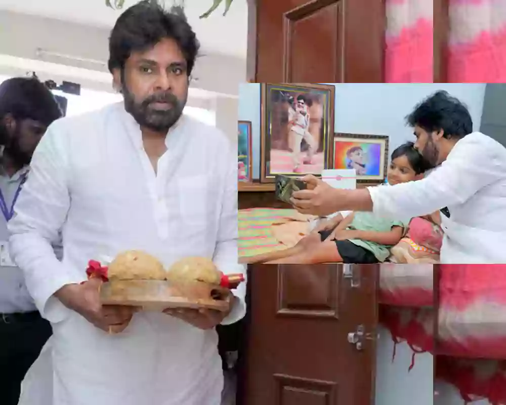 అభిమానితో పవన్ సెల్ఫీ… హనుమకొండకు శ్రీవారి వస్త్రాలు, ప్రసాదంతో జనసేనాని