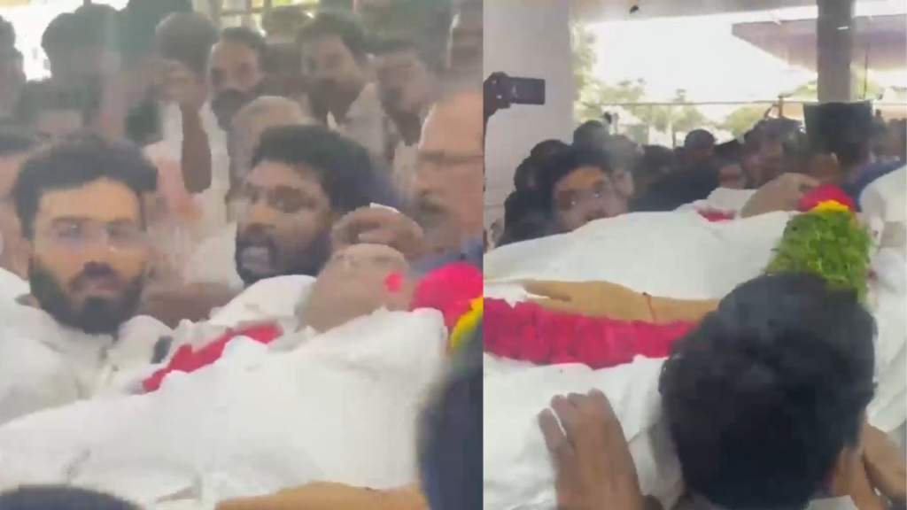 స్వగ్రామానికి ముద్రగడ పద్మనాభం పార్థివదేహం