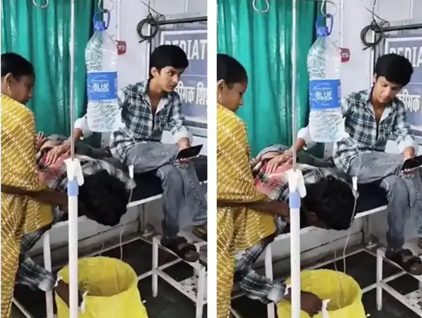 మినరల్ వాటర్ బాటిల్‌తో చికిత్స..ఫాక్ట్ చెక్