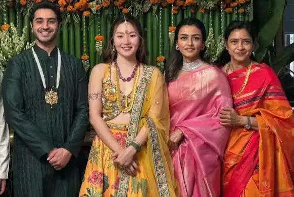 సౌత్ కొరియన్ అమ్మాయితో మహేశ్ బాబు మేనల్లుడి ఎంగేజ్మెంట్