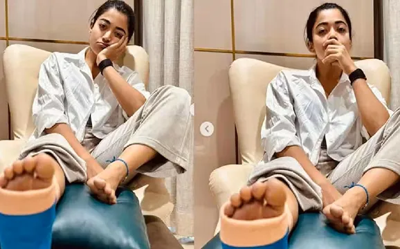 షూటింగ్‌లో రష్మిక మందన్నకి ప్రమాదం..