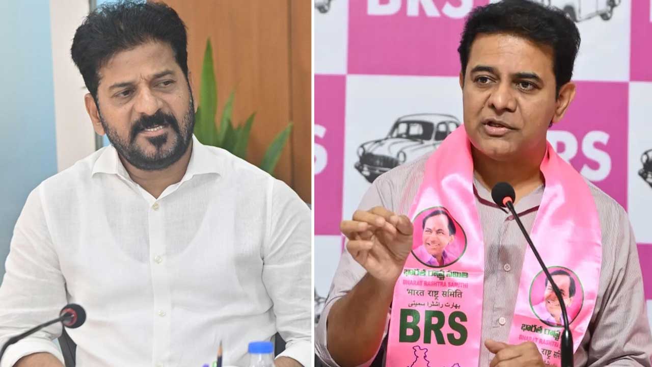 నీళ్లు అడిగితే నెత్తురు చల్లుతా అంటవా.. రక్త పిశాచీ..కేటీఆర్‌