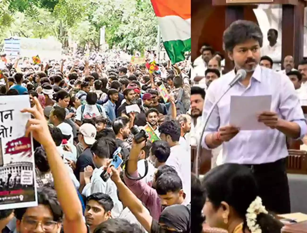 నిరసనపై జారీ చేసిన ఉత్తర్వు వెనక్కి: విజయ్ ప్రభుత్వం యూ-టర్న్