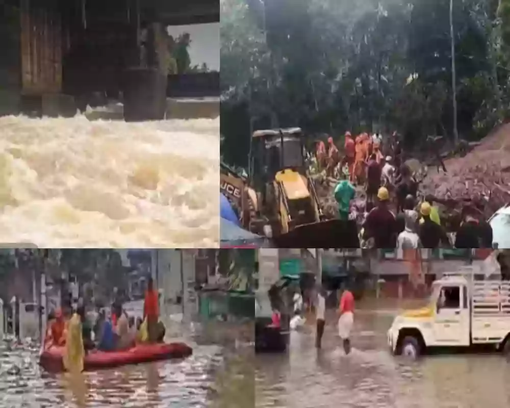 కేరళలో భారీ వర్షాలు.. కొండచరియలు విరిగిపడి నలుగురి మృతి