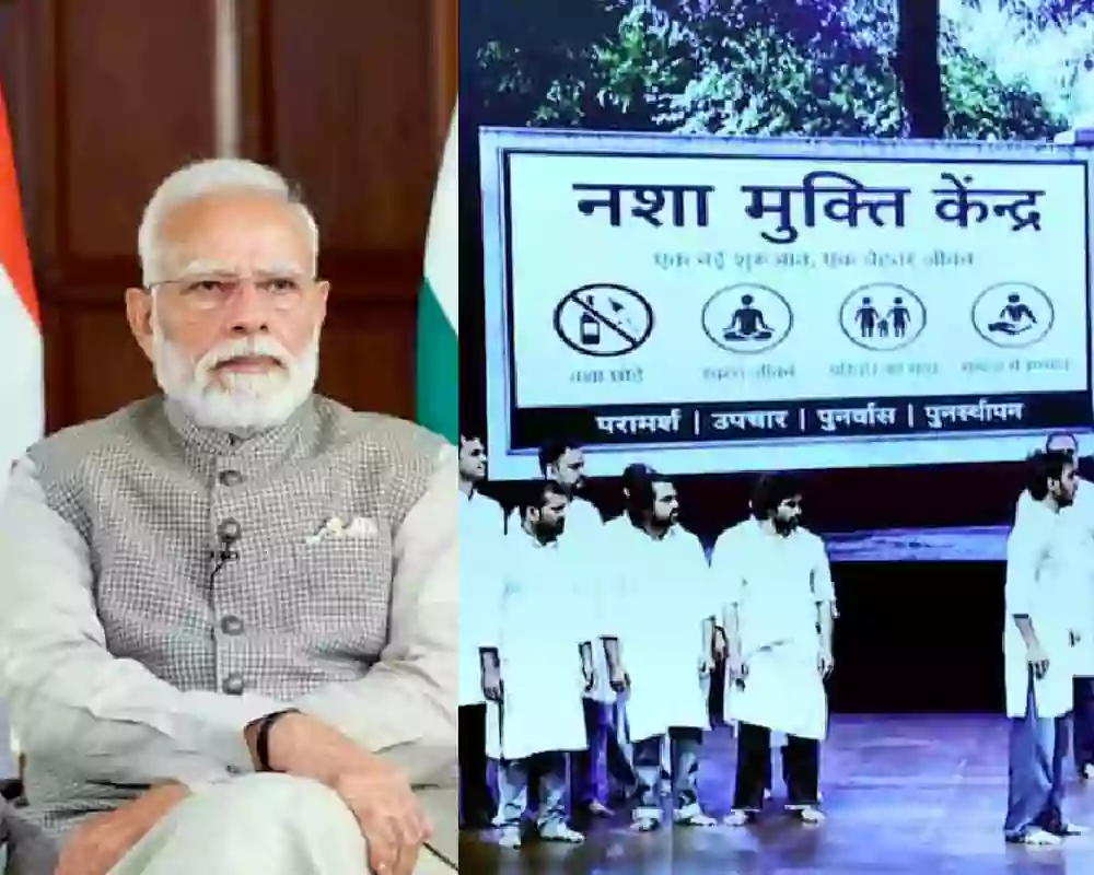 మాదకద్రవ్యాలకు వ్యతిరేక కార్యక్రమం..ప్రారంభించిన ప్రధాని మోదీ