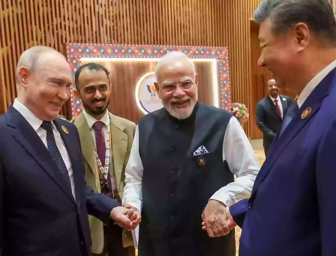 BRICS సమ్మిట్ తొలిరోజు అద్భుత దృశ్యం